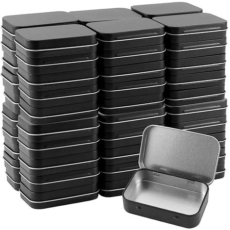 ZOENHOU 60 PCS 3.7 x 2.3 x 0.8 Inch Rectangular Metal